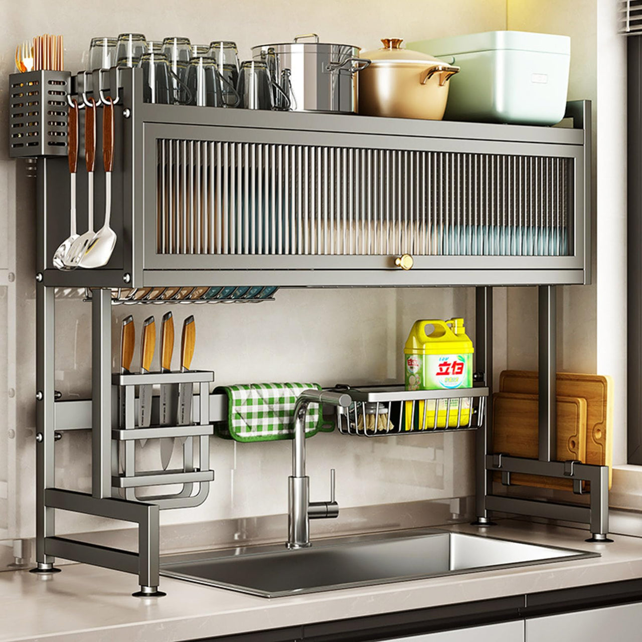 The Dish Drainer™ + Get a Tittanium Cutter for FREE
