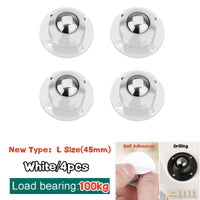 Thumbnail for Stainless Furniture Wheels (8 Pcs)